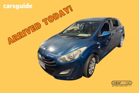 Blue 2014 Hyundai I30 Hatchback Active
