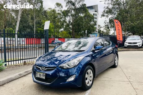 Blue 2012 Hyundai Elantra Sedan Active