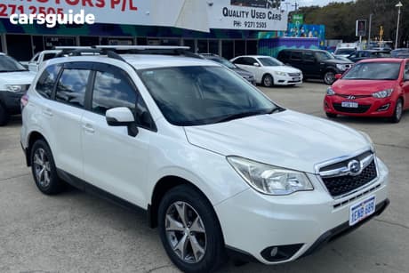 White 2014 Subaru Forester Wagon 2.5I
