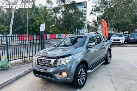 Grey 2015 Nissan Navara Dual Cab Utility St-X