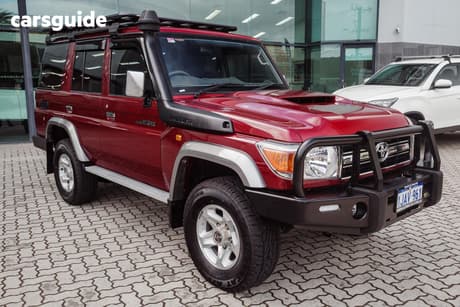 Red 2022 Toyota Landcruiser Wagon Gxl