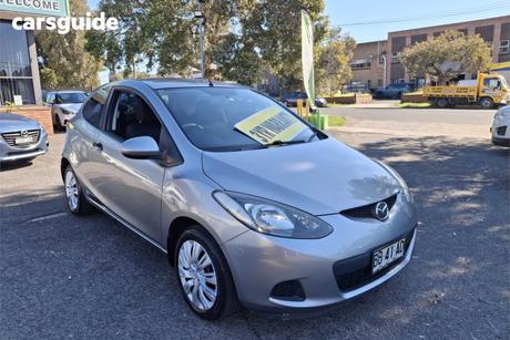 Silver 2009 Mazda 2 Hatchback Neo