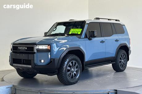 Blue 2024 Toyota Landcruiser Prado Wagon Altitude