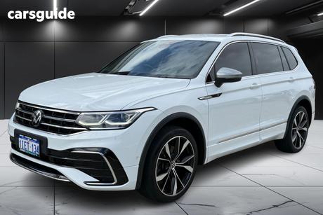 White 2024 Volkswagen Tiguan Wagon Allspace 162Tsi R-Line