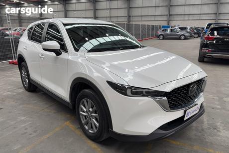 White 2022 Mazda CX-5 Wagon Maxx Sport (Fwd)