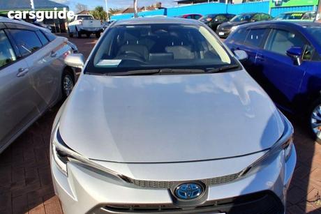 Silver 2022 Toyota Corolla Sedan Ascent Sport Hybrid