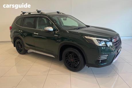Green 2021 Subaru Forester Wagon Hybrid S (Awd)