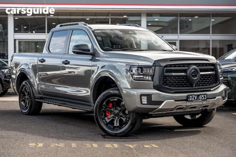 Grey 2026 GWM Cannon Alpha Dual Cab Utility Ultra Phev (4X4)