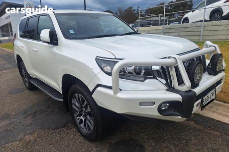 White 2021 Toyota Landcruiser Prado Wagon Vx