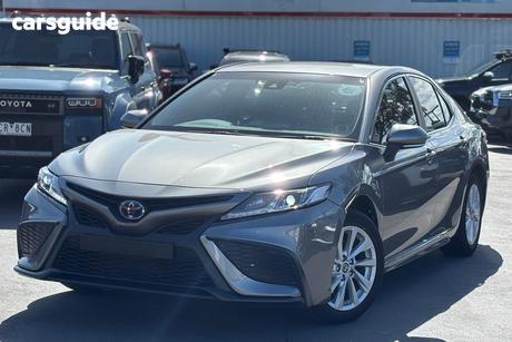 Silver 2022 Toyota Camry Sedan Ascent Sport Hybrid