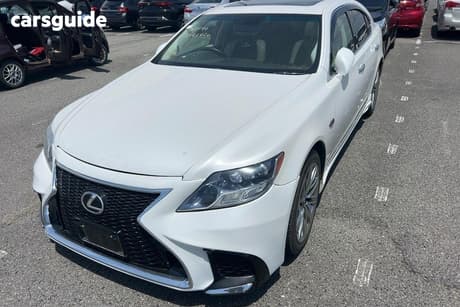 White 2007 Lexus LS Sedan 600H 4DR SEDAN 8SP AUTO 5.0I