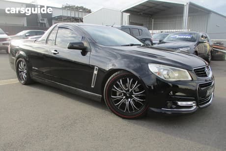 Black 2016 Holden UTE Utility Sv6