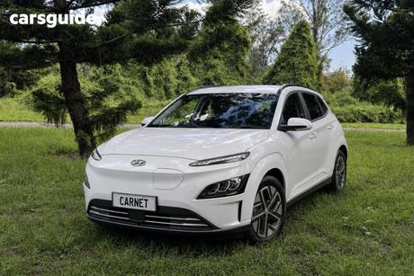 White 2023 Hyundai Kona Wagon Elite Electric Std Range