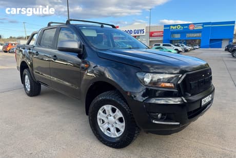 Black 2016 Ford Ranger Dual Cab Utility Xls 3.2 (4X4)