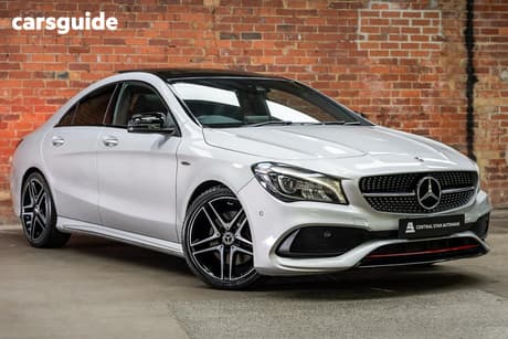 Silver 2018 Mercedes-Benz CLA250 Coupe Sport 4Matic