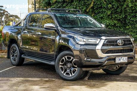Black 2022 Toyota Hilux Double Cab Pick Up Sr5 (4X4)