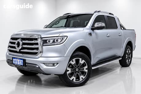 Silver 2023 GWM UTE Dual Cab Utility Cannon-L (4X4)