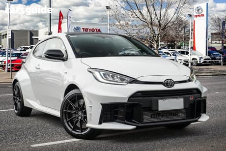 White 2025 Toyota GR Yaris Hatchback Gts