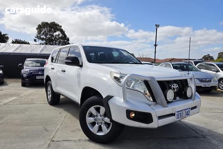 White 2015 Toyota Landcruiser Prado Wagon Gxl (4X4)