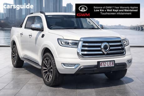 White 2022 GWM UTE Dual Cab Utility Cannon-X (4X4)