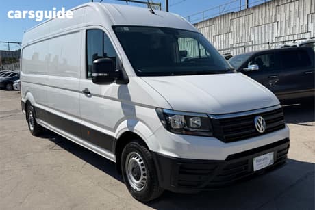 White 2022 Volkswagen Crafter Van 35 Tdi340 Lwb Fwd (4.0T)