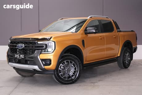 Yellow 2025 Ford Ranger Double Cab Pick Up Wildtrak 3.0 (4X4)