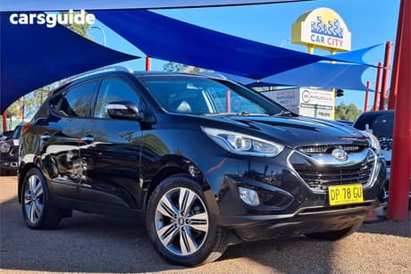 Black 2015 Hyundai IX35 Wagon Highlander (Awd)
