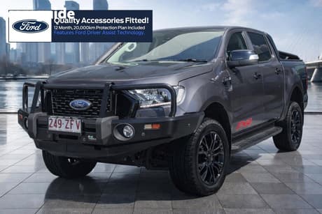 Grey 2019 Ford Ranger Double Cab Pick Up Fx4 2.0 (4X4) Special Edition