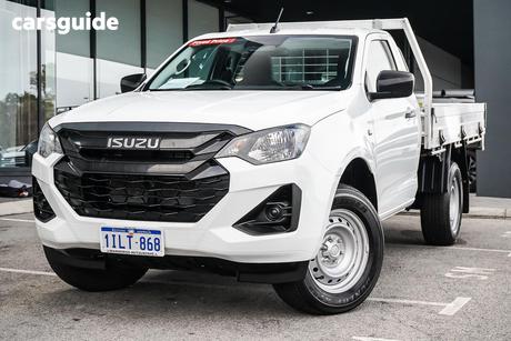 White 2024 Isuzu D-MAX Cab Chassis Sx (4X2) High-Ride