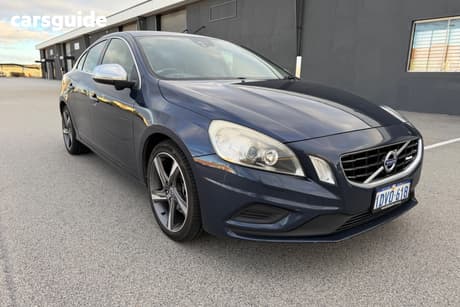 Blue 2012 Volvo S60 Sedan T5 R-Design