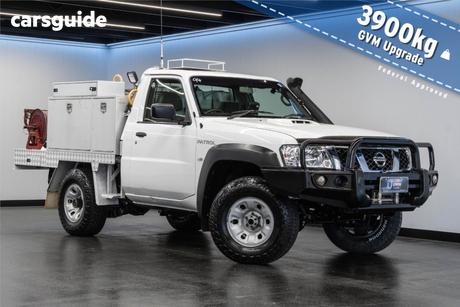 White 2008 Nissan Patrol Leaf Cab Chassis Dx (4X4)