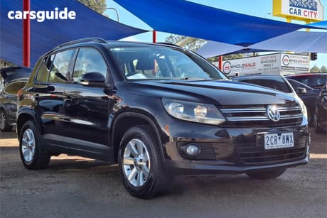 Black 2013 Volkswagen Tiguan Wagon 132 Tsi Pacific