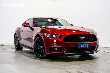 Red 2017 Ford Mustang Coupe Fastback 2.3 Gtdi