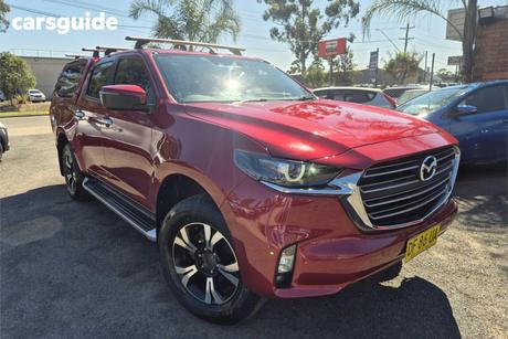 Red 2022 Mazda BT-50 Dual Cab Pick-up Xtr (4X2)