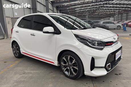 White 2021 Kia Picanto Hatchback Gt (Turbo) (Pe)
