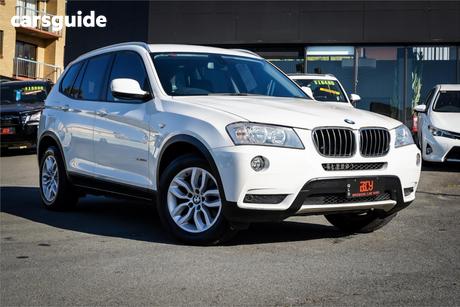 White 2013 BMW X3 Wagon Xdrive 20D