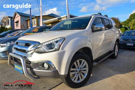 White 2017 Isuzu MU-X Wagon Ls-T (4X4)