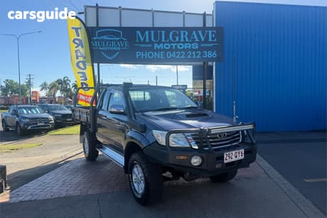 Grey 2012 Toyota Hilux X Cab Pickup Sr5 (4X4)