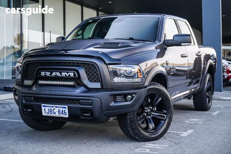 Grey 2022 RAM 1500 Crew Cab Utility Warlock Ii