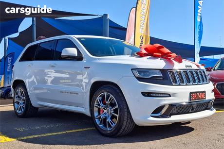 White 2014 Jeep Grand Cherokee Wagon Srt 8 (4X4)