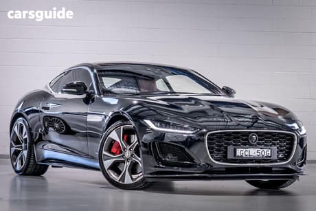 Black 2023 Jaguar F-Type Coupe 75 P450 Rwd (331Kw)