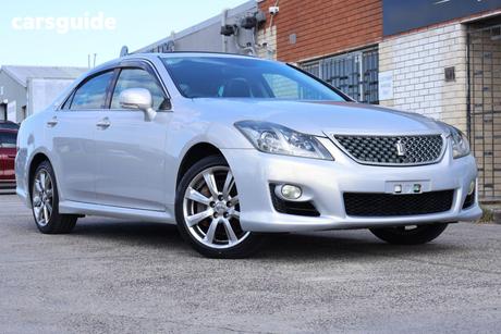 Silver 2008 Toyota Crown Sedan ATHLETE-SUN ROOF