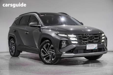 Grey 2024 Hyundai Tucson Wagon Premium (Awd)