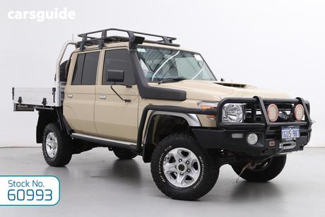 Gold 2019 Toyota Landcruiser Double Cab Chassis Gxl (4X4)
