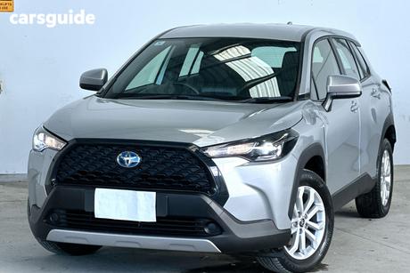 Silver 2023 Toyota Corolla Cross Wagon Gx 2Wd Hybrid