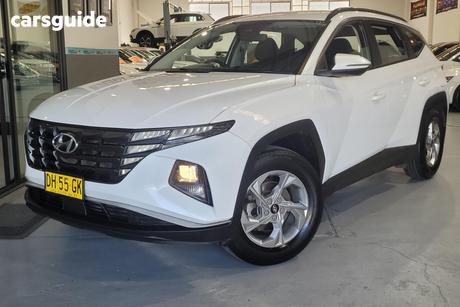 White 2023 Hyundai Tucson Wagon (Fwd)