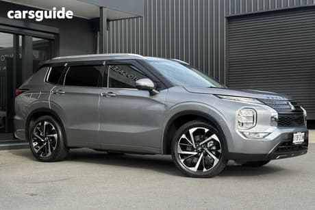 Grey 2023 Mitsubishi Outlander Wagon Exceed 7 Seat (Awd)