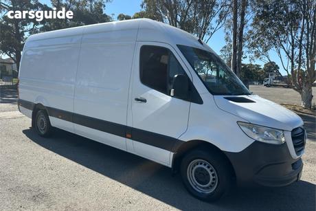 White 2021 Mercedes-Benz Sprinter Van 314Cdi Vs30 Lwb Rwd