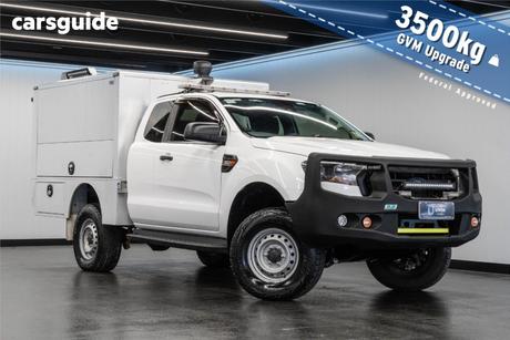 White 2020 Ford Ranger Super Cab Chassis Xl 3.2 (4X4)