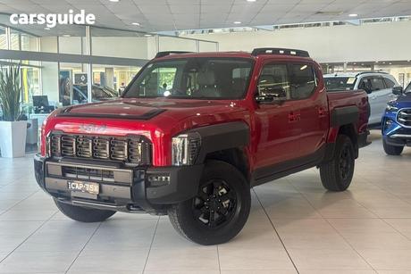 Red 2025 Kia Tasman Double Cab Pick Up X-Pro (4X4) (Std) Black Fender